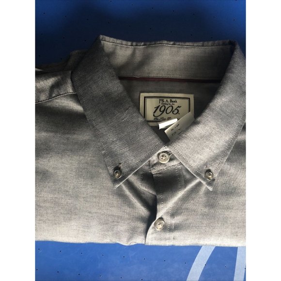 NWT Jos. A. Bank Button Up Shirt Mens Large Long - Picture 4 of 4